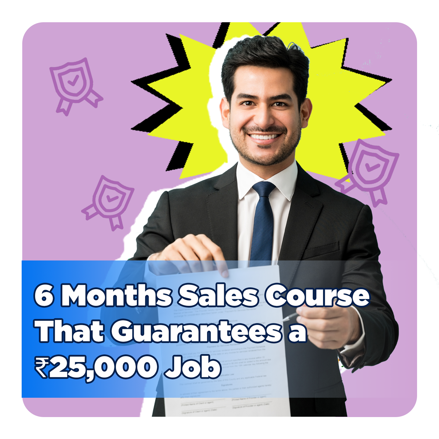 6 Months Sales Course That Guarantees a ₹25,000 Job