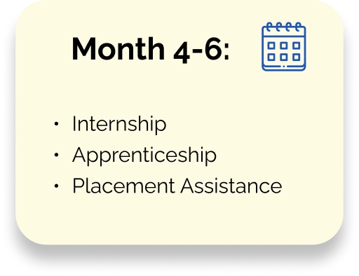 Course Details Month 4-6 for Sales Training Program